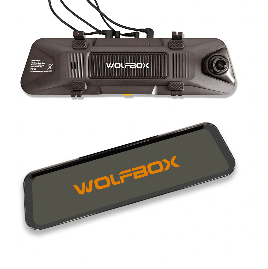 WolfBox G900TriPro 4k Bumper Version Smart Rear View Mirror - Owl Outdoor