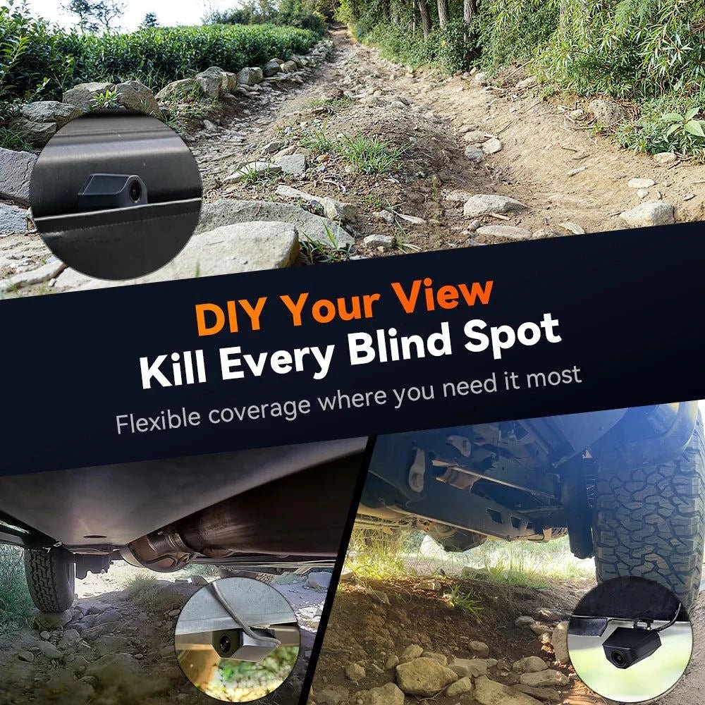 WolfBox G900TriPro 4k Bumper Version Smart Rear View Mirror - Owl Outdoor
