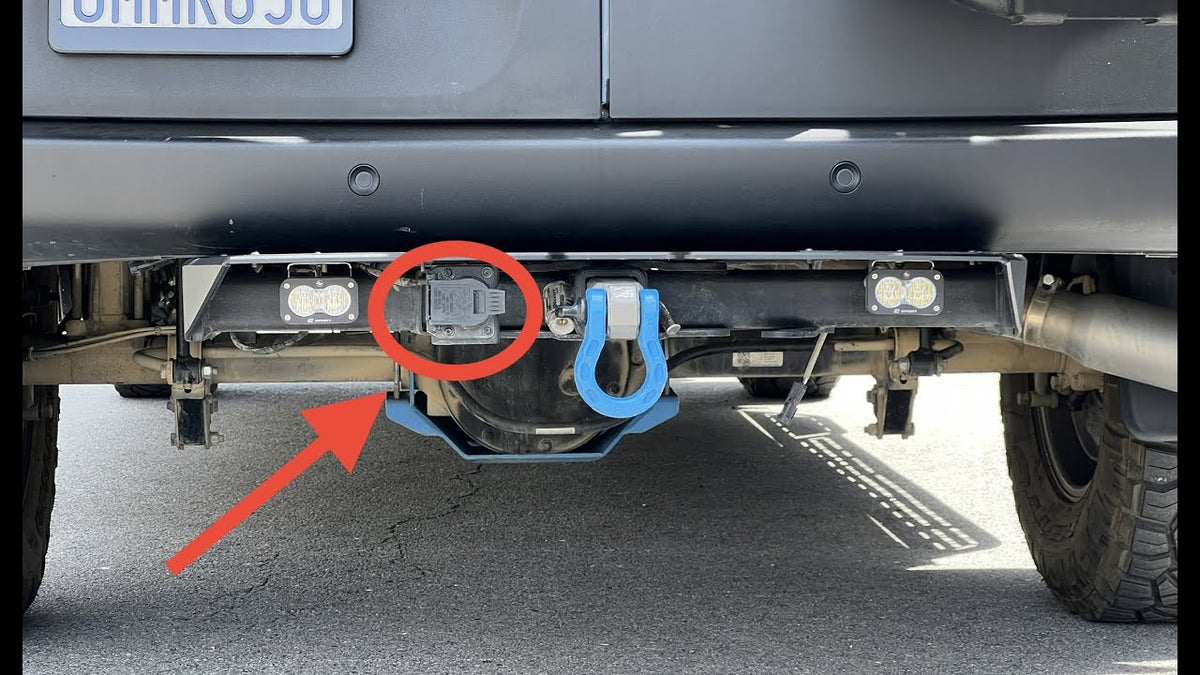 Relocating Hitch Connector