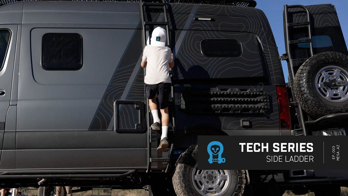 Owl Sprinter Van Tech Series: Side Ladders