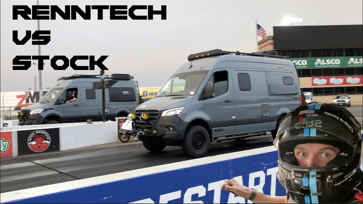 Drag Race: Stock Sprinter Vs RennTech Engine Tune