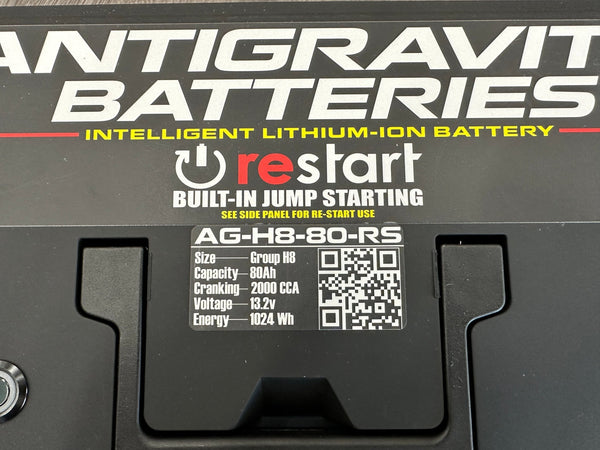 Antigravity Lithium Sprinter Battery Upgrade - Owl Vans