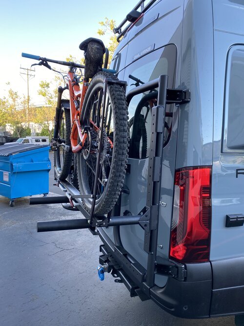 B2 Bike Carrier for Sprinter VS30 (2019-Present) and Revel 2020+ | USA ...