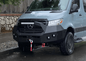 Backwoods Front Bumper & Bull Bar - Sprinter (2019-Present) - Owl Vans