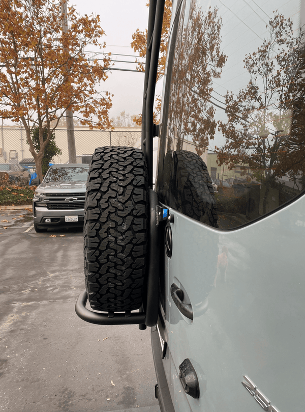 Ladder + Tire Carrier - Sprinter VS30 (2019-Present & 2020-2021 Revel/Storyteller) - Owl Vans