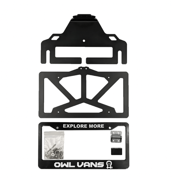 License Plate Bracket [Flip Up] - Owl Vans