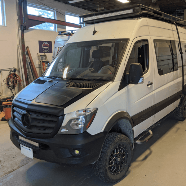 Sprinter Solar Hood Panels (2007-2018) NCV3 - Owl Vans