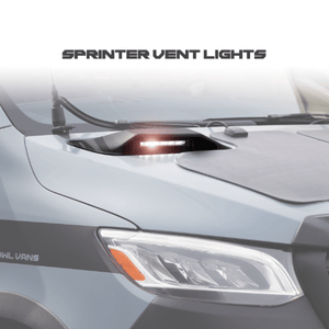 Sprinter Vent Pod Lights (Hood Scoops) - Owl Vans