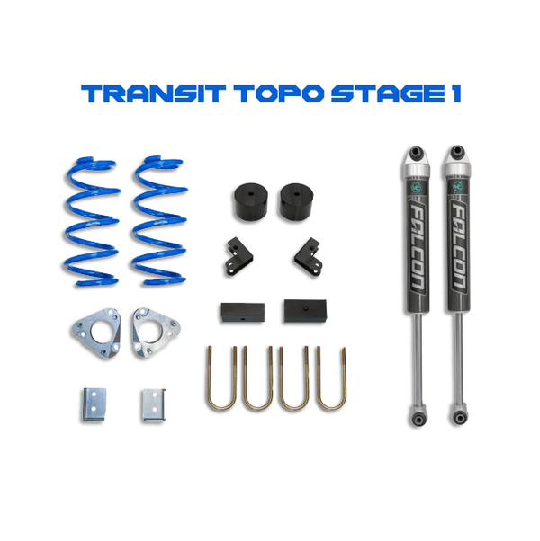STAGE 1 TOPO 2.0 SYSTEM - TRANSIT AWD (2020+ SINGLE OR DUAL REAR WHEEL) - Owl Vans